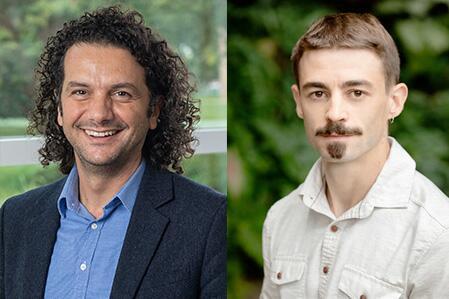 two male headshots side by side. Left: Shadi Atallah, Right: Andrew Margenot